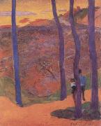 Paul Gauguin Blue Trees (mk07) Spain oil painting reproduction